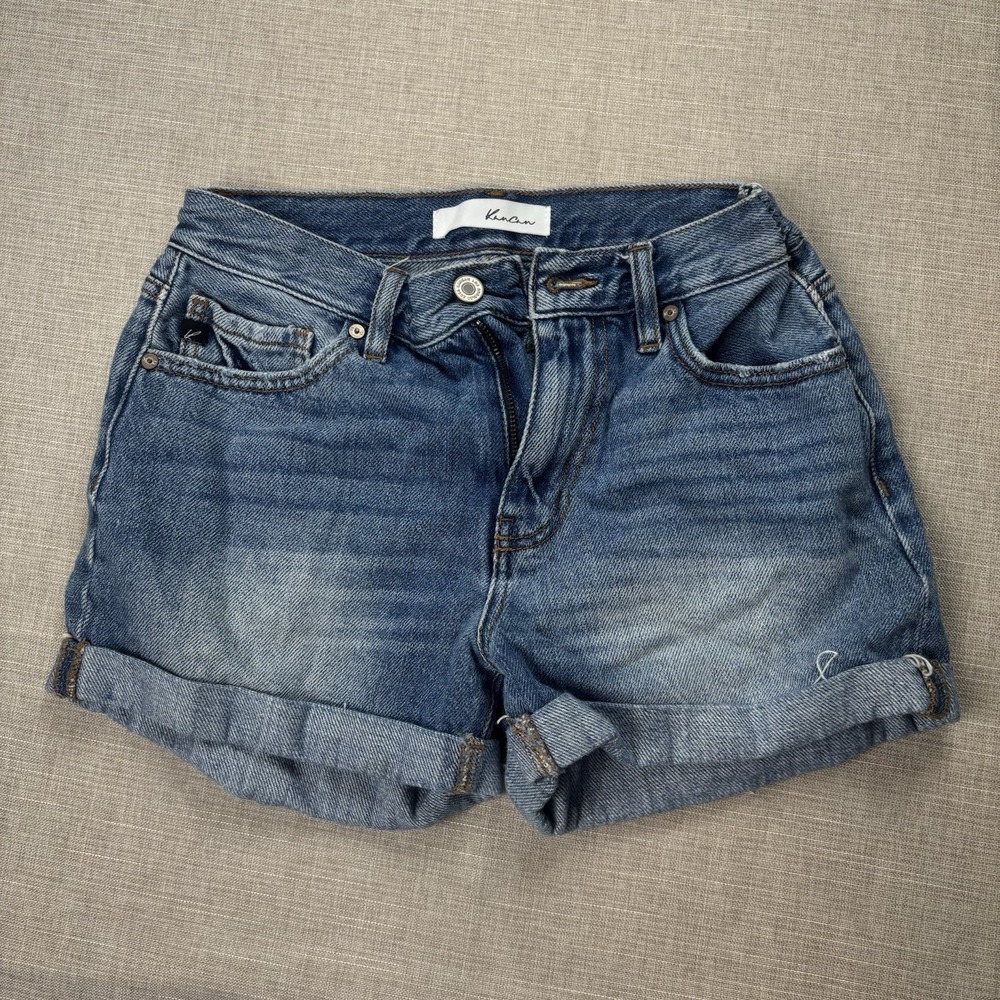 Women's Size 3 Waist 25 KanCan Denim Shorts